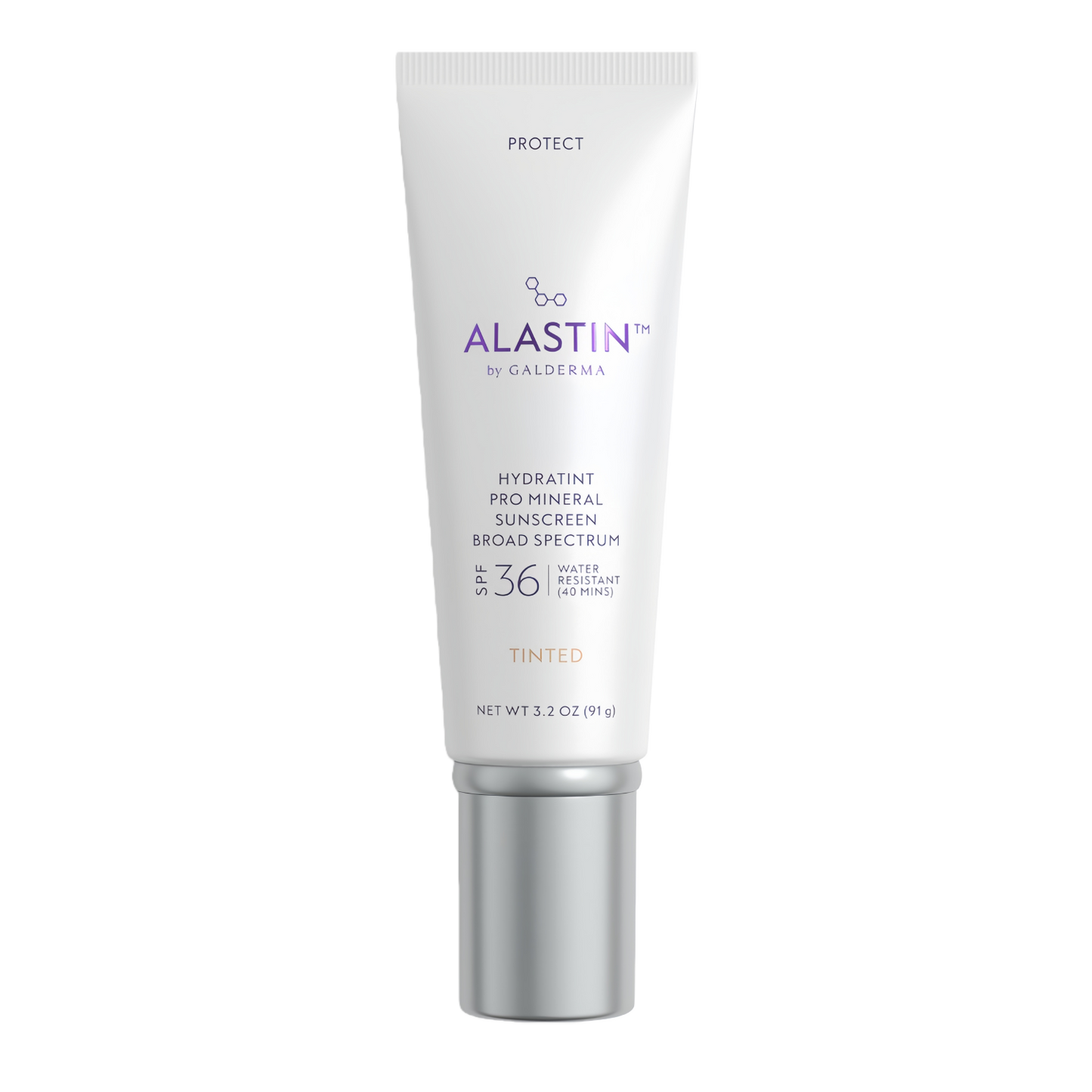 ALASTIN Skincare HydraTint Pro Mineral Sunscreen SPF 36 (3.2 oz) | 2-in-1 Tinted Daily Sunblock Moisturizer for Face & Neck | Fragrance-Free, Water Resistant
