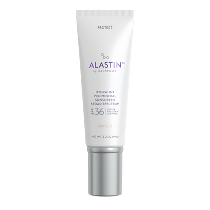 ALASTIN Skincare HydraTint Pro Mineral Sunscreen SPF 36 (3.2 oz) | 2-in-1 Tinted Daily Sunblock Moisturizer for Face & Neck | Fragrance-Free, Water Resistant