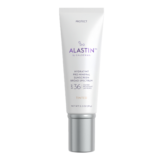 ALASTIN Skincare HydraTint Pro Mineral Sunscreen SPF 36 (3.2 oz) | 2-in-1 Tinted Daily Sunblock Moisturizer for Face & Neck | Fragrance-Free, Water Resistant